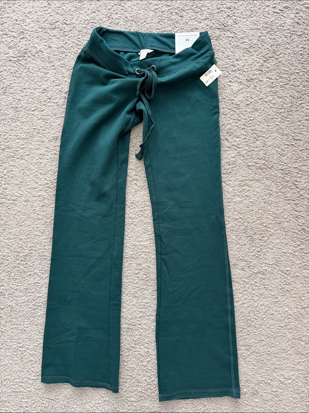 Aeropostale Teal Green Kids Drawstring Joggers